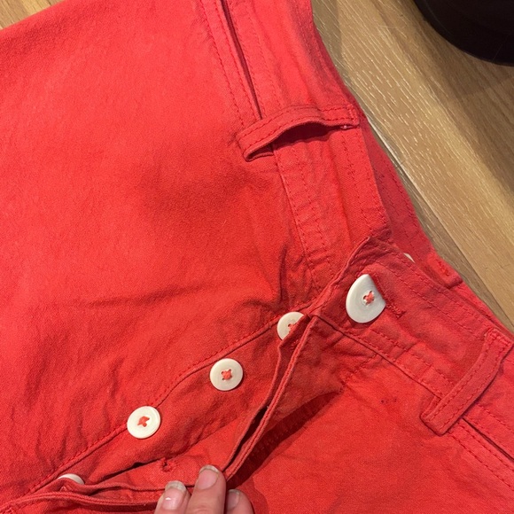 Jesse Kamm Sailor Pants Red - Picture 2 of 4